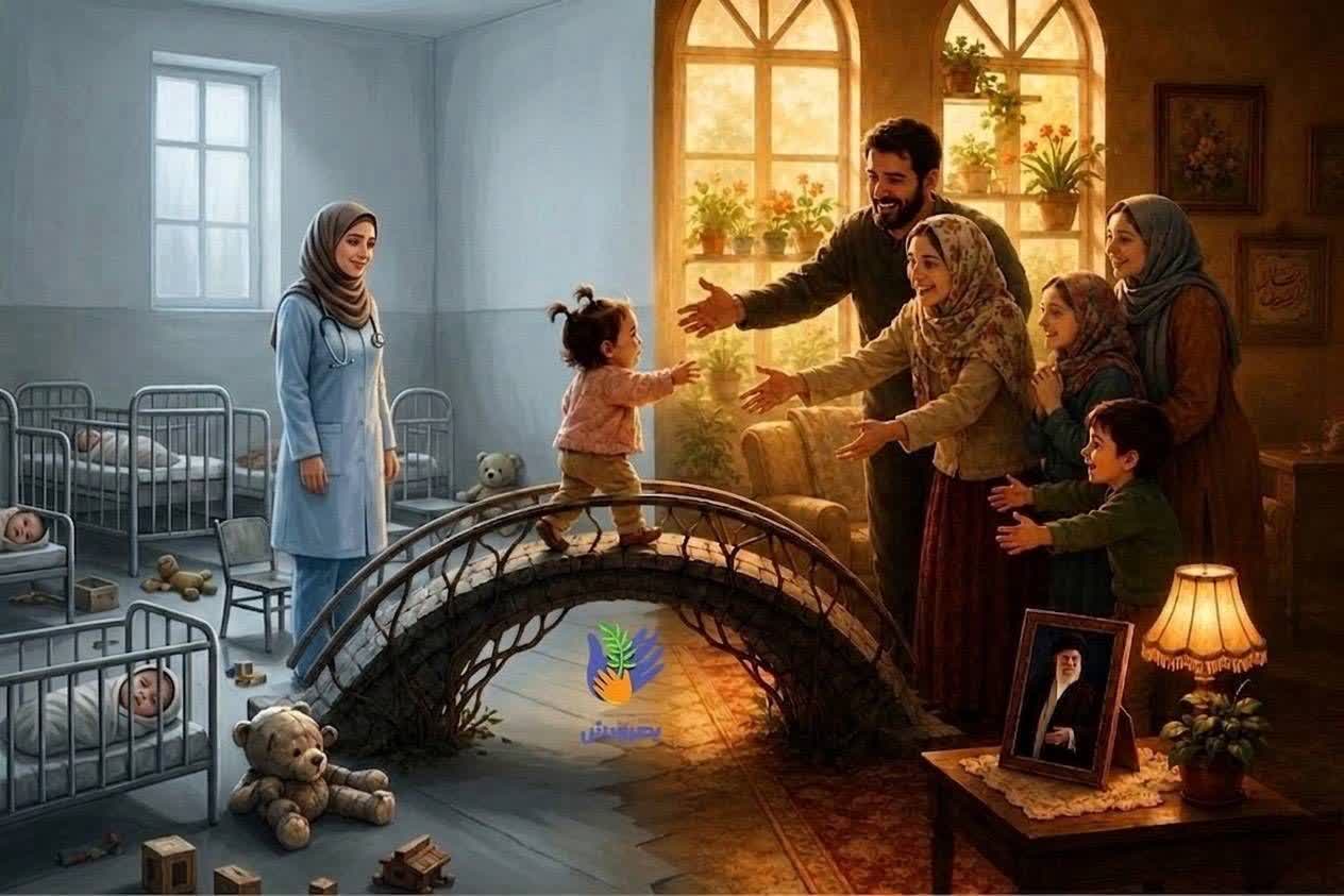 تصویرسازی از پیوند مرکز درمانی و خانواده